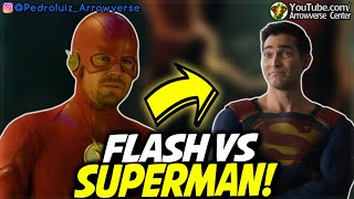 CENA DELETADA MOSTRA O "FLASH" APOSTANDO CORRIDA COM O SUPERMAN! || Elseworlds, Arrow, The Flash