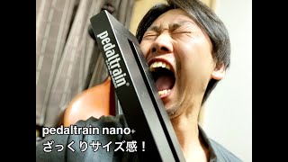 【ベース初心者にオススメ】pedaltrain nano plus サイズをレビューします！【初めてのエフェクターボード】
