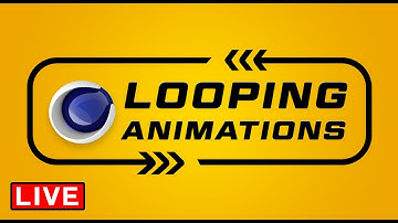 LiveTutorial: Creating my FIRST Looping Animation [Cinema 4D + Octane]