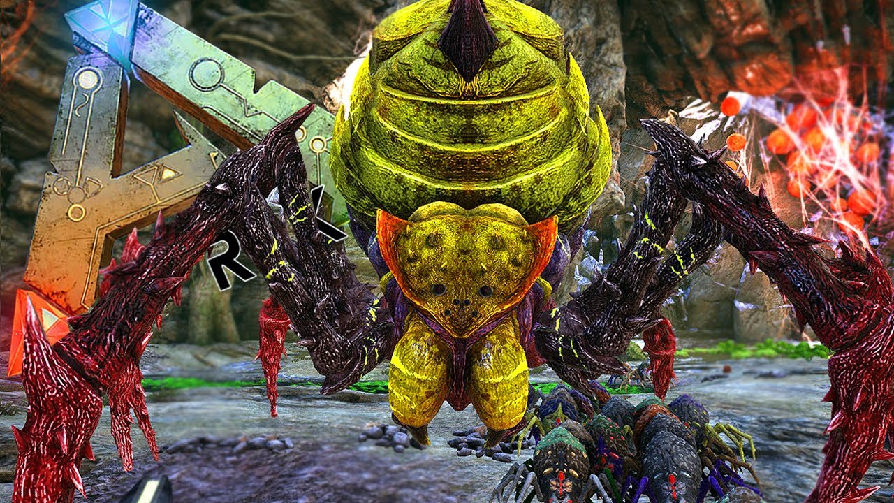 ENFRENTANDO O PRIMEIRO BOSS- ARANHA!!! 12 Ark: Survival Evolved Rushando The Island