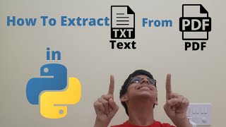 How To Extract Text From PDF File using Python