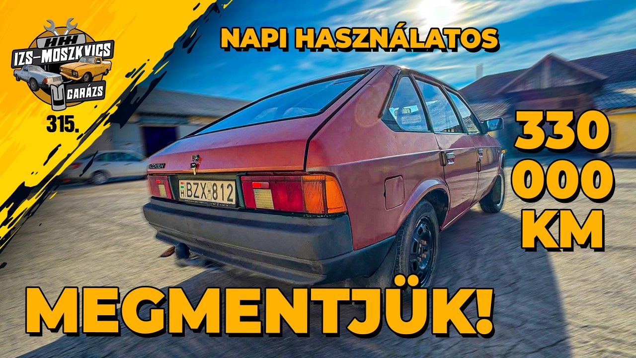 Garázs videó 315. - Moszkvics 21412-korai darab