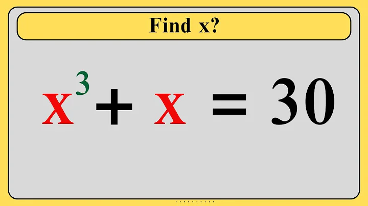 Nice Algebra Math Simplification | Find the Value of X