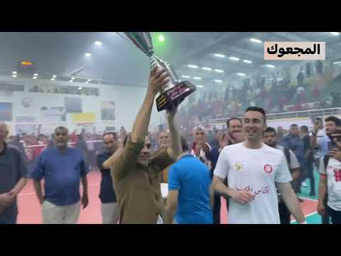 السويحلي يتوج بطل ا لكأس ليبيا للكرة الطائرة للمرة الخامسة في تاريخه