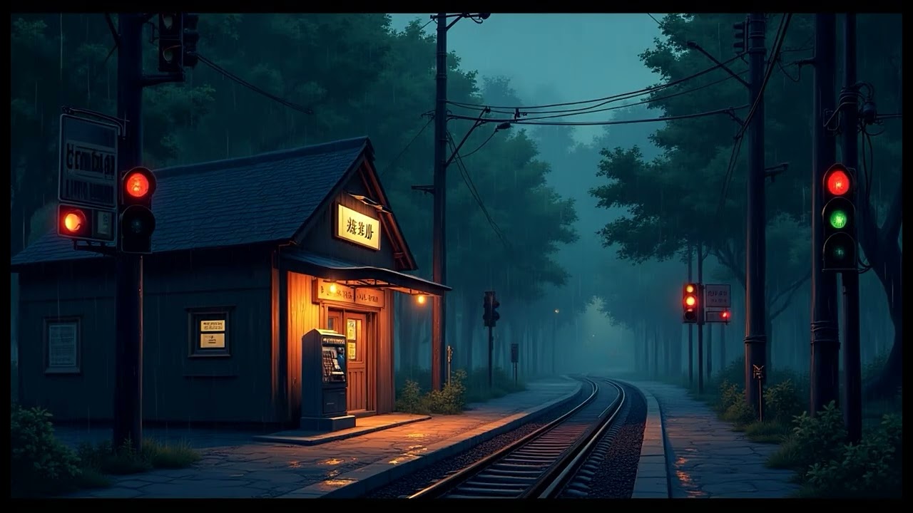 Cozy Rainy Night - Lofi Beats & Rain Sounds for Study & Focus