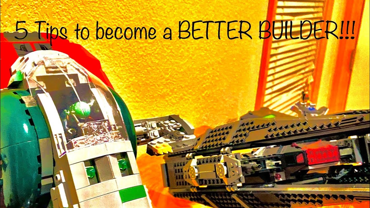 5 TIPS to a BETTER LEGO BUILDER! YouTube