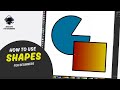 How to use shapes in Inkscape for beginners!