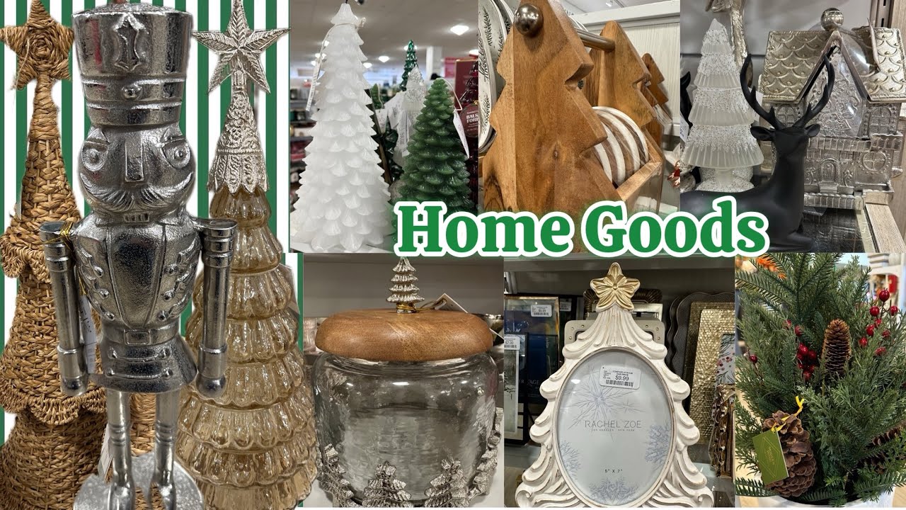 HomeGoods Рождество 2025 🎄 Элегантный декор класса люкс, щелкунчики и олени!