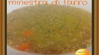 MINESTRA DI FARRO BIMBY