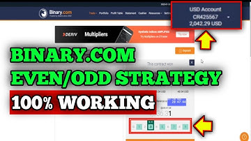 Binary,com EVEN/ODD Strategy - Profit $1000 - 100% Working || Binary.com Strategy 2023
