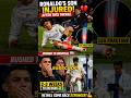 Cristiano Jr. Got Injured After Brutal Tackle 😢⚽ Ronaldo Was Shocked!