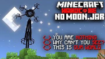 The most DISTURBING Minecraft Horror Mod.. No_Moon.JAR #1