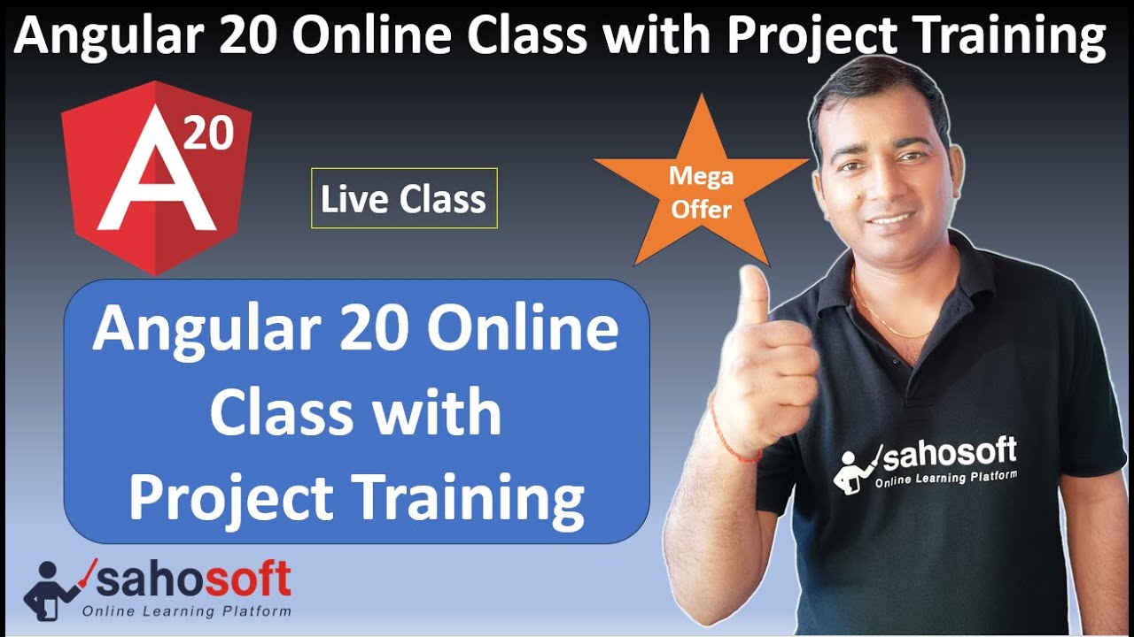 Angular 20 Online Class with Project Training | Angular 20 Live Class ...