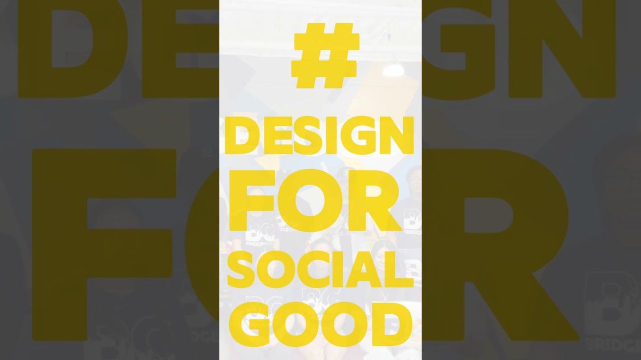 BRIDGEGOOD = Design. For. Social. Good.