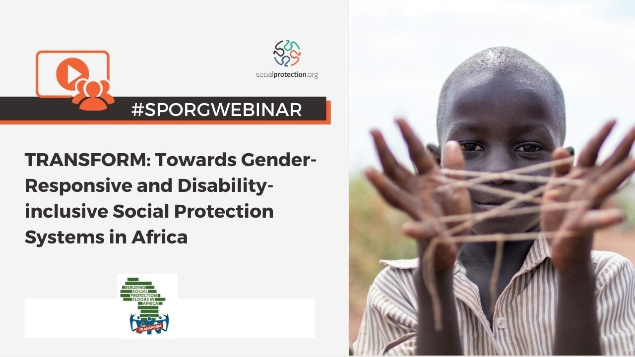 Protection Gender Inclusion TRANSFORM: Towards Gender-Responsive and Disability-inclusive Social ...