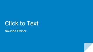 Click to Text in Bubble.io