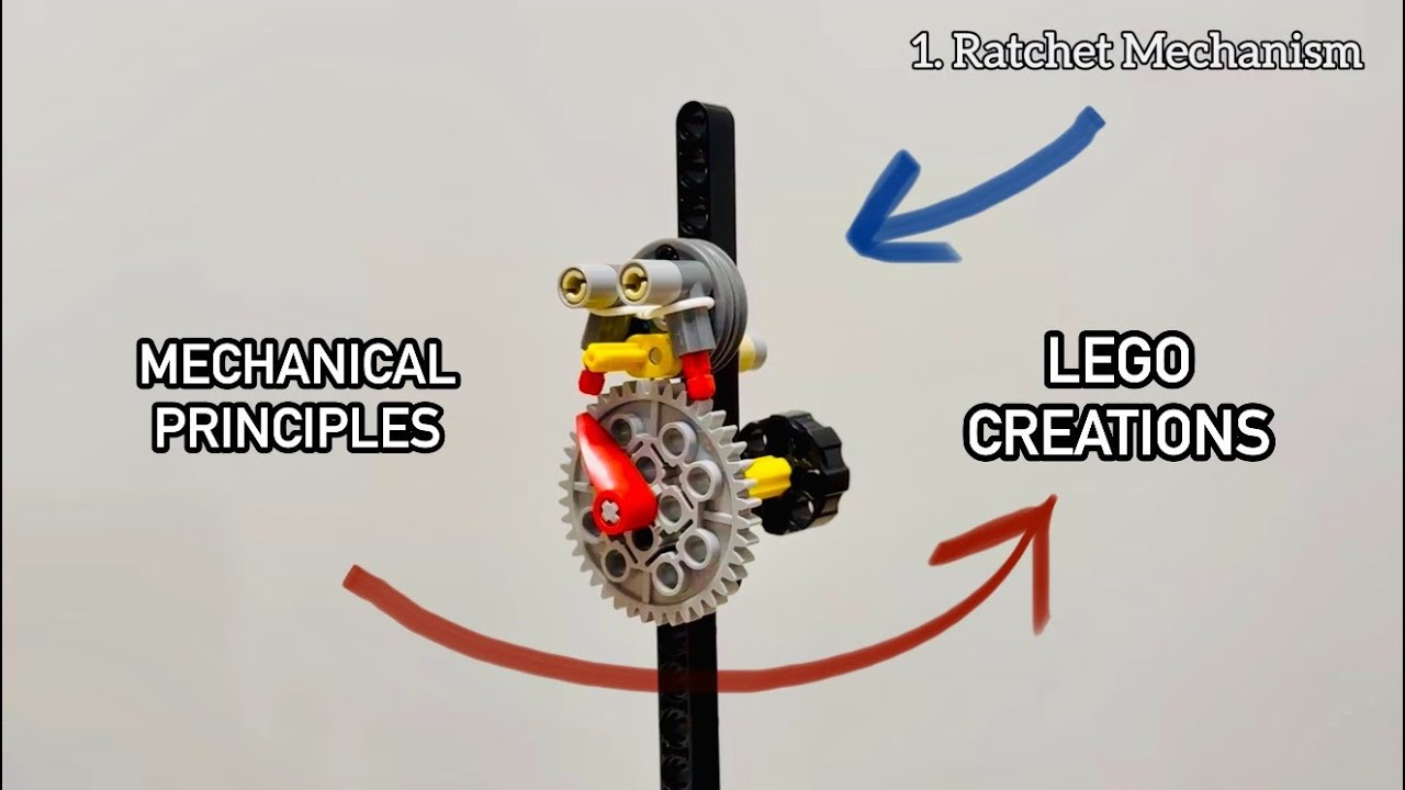Lego Principles Turning Mechanical Principles into LEGO Creations! - YouTube