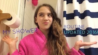 My Shower Routine 2016 Updated Zoe Rebekah