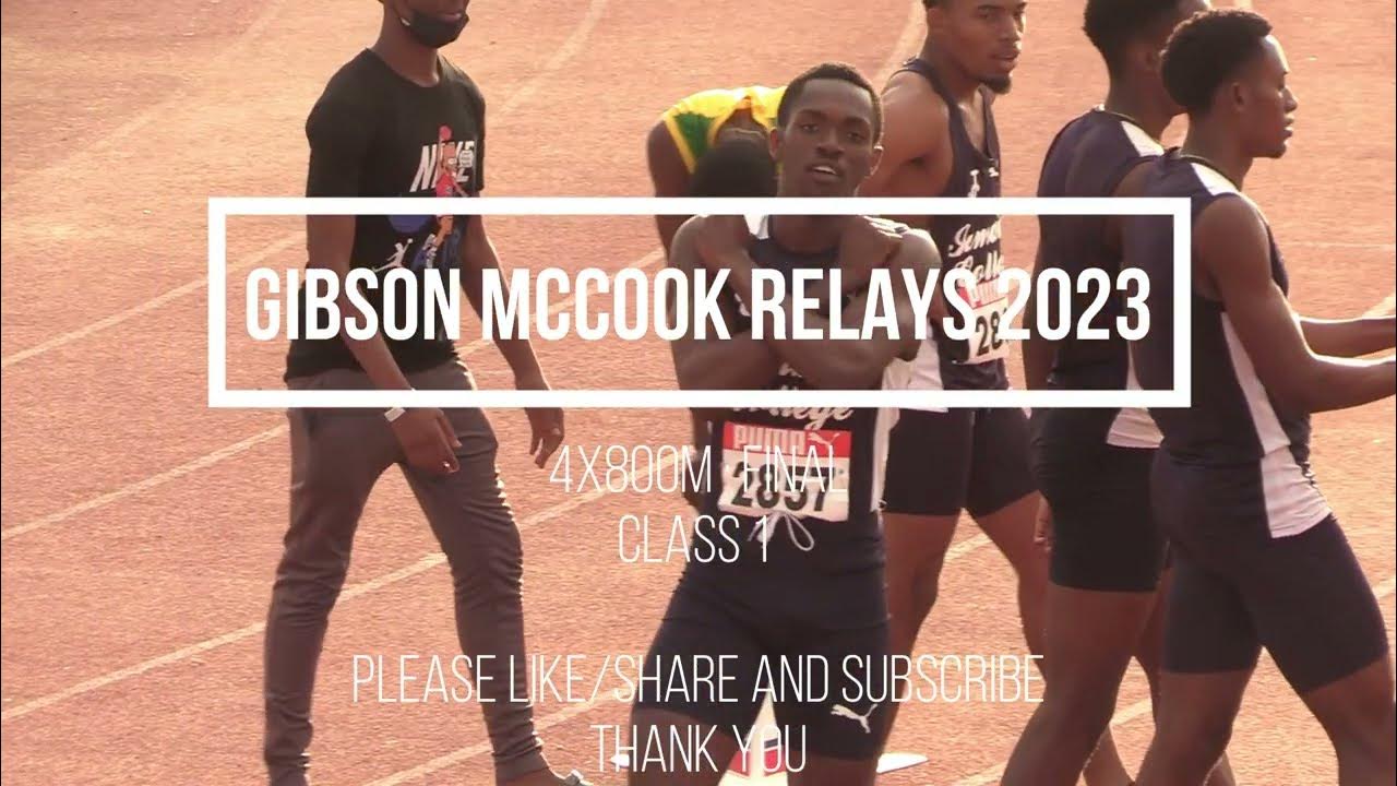 4x800m Final WE OWN THIS EVENT Gibson McCook Relays 2023 YouTube