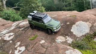 SG2404 1/24 scale diecast defender testing at habberley valley