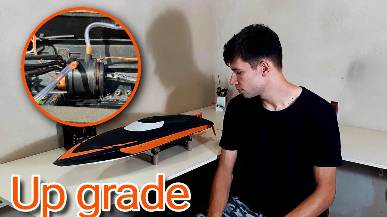 Barco de controle remoto Up grade