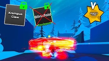 Krampus Claw is the STRONGEST Weapon Ever (Lvl 100 Mastery) | Hunty Zombies