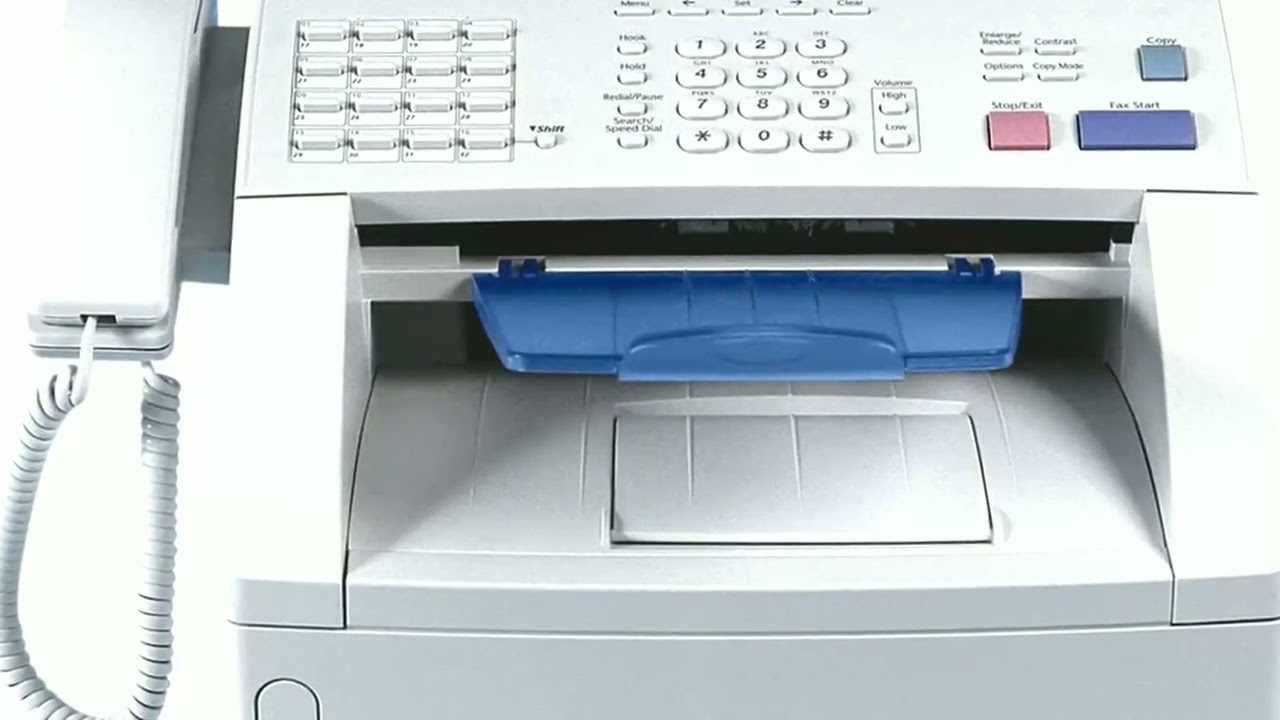 Brother PPF4750E IntelliFax 4750e Laser Fax Review - YouTube