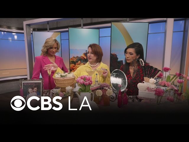 Celebrity party planner shares ideas for Mother’s Day