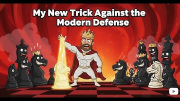 🎯 "Checkmate in 11 Moves — My New Trick Against the Modern Defense! ♟️🔥"...  #zerotochess #chess