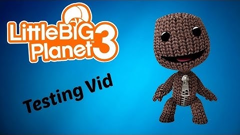 LittleBigPlanet 3 - Popit Cursor [Testing Vid]