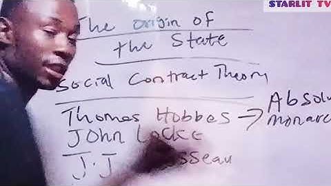 The Social Contract Theory Explained | Origins of the State & Key Political Philosophers