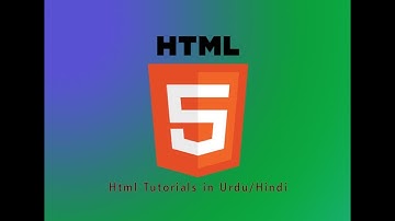 HTML5 Tutorials in Urdu/Hindi Part 6 Audio/Video Inserting