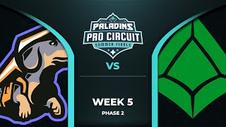 PALADINS Pro Circuit: Team Project vs Pickled Pepper (Phase 2 Week 5)