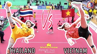 เซปักตะกร้อ คิงส์คัพ 2023 รอบชิงชนะเลิศ THAILAND VS VIETNAM ทีม ก. #sepaktakraw #ตะกร้อคิงส์คัพ