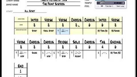How to Make a Set List with Drum Chart Builder