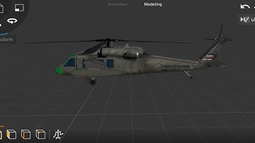 prisma 3D helicopter animation helicopter moment video record