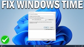 How To Fix Time Not Syncing – Time Synchronization Failed in Windows