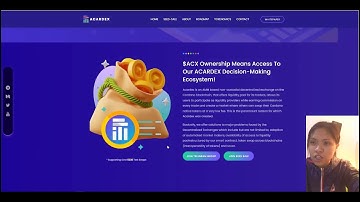 ACARDEX operates a decentralized exchange and automated market maker AMM with a group of pioneers