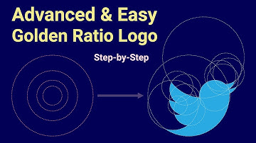 Advanced & Easy Golden Ratio Logo Design | Step-by-Step Tutorial in Adobe Illustrator