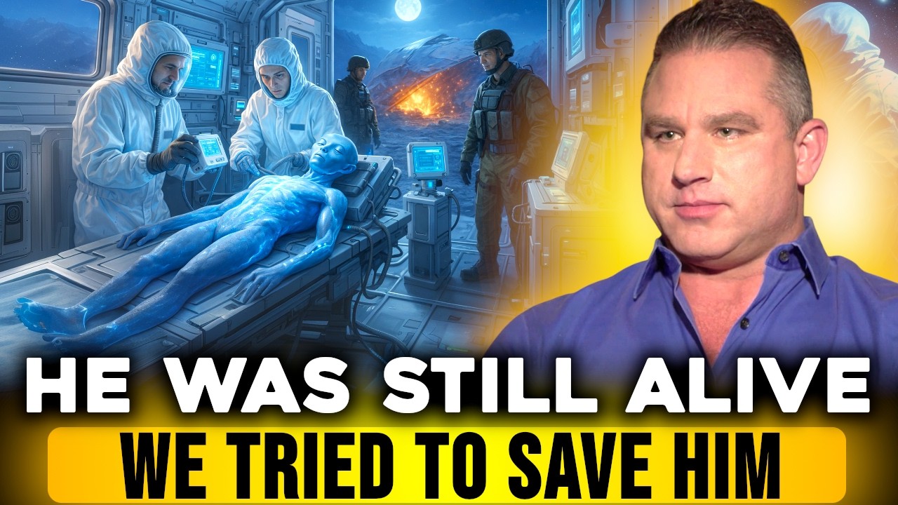 Alien Was Dying in Front of Us at UFO Crash Site | Emery Smith
