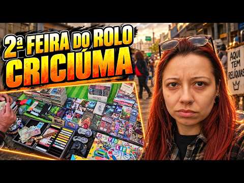 Selling at the FLEA MARKET in CRICIÚMA | VLOG