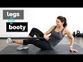 10 MINUTE BOOTY AND LEG WORKOUT USING A WEIGHTED BAR AND A RESISTANCE BAND