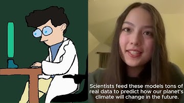 How are climate change models tested?