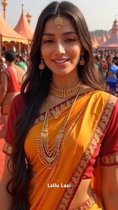 Khoobsurat deviyaan roaming in Vrindavan 😍❤️