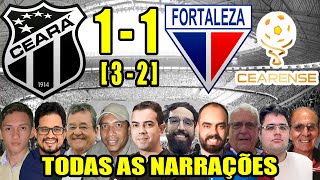 Todas as narrações - Ceará 1 [3]x[2] 1 Fortaleza | Vozão Campeão Cearense 2024