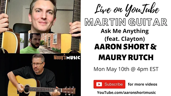 Martin Guitar - Ask Me Anything LIVE!