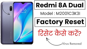 Redmi 8A Dual Reset | Redmi 8A Factory Reset | Xiaomi Redmi 8A Dual Factory Reset | Redmi 8A Reset
