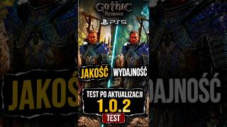 GOTHIC REMAKE TRYBY WYDAJNOŚCI I JAKOŚCI NA PS5 TEST #shorts #gothicremake