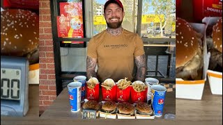 Watch me take on the “impossible” Big Mac challenge!!!!