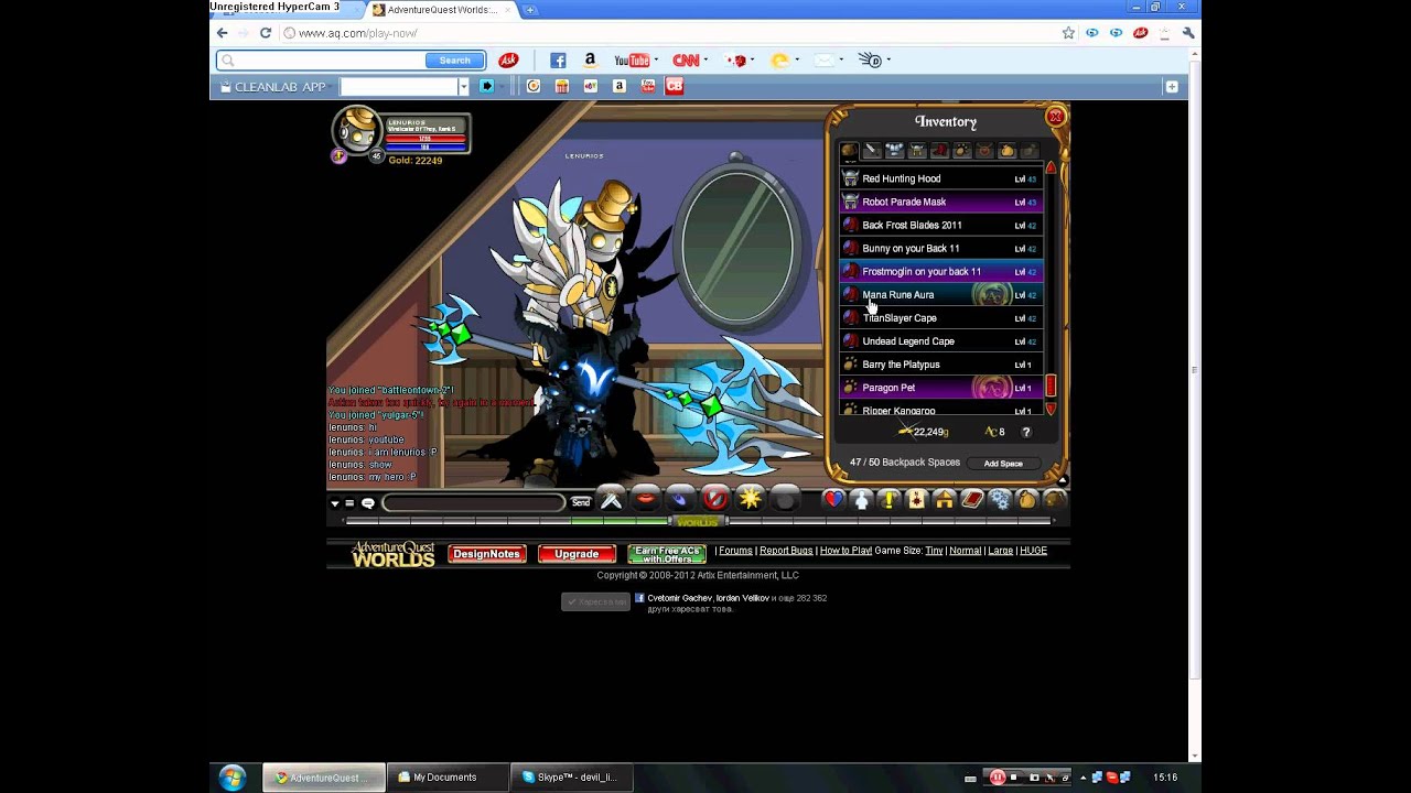 My Hero And Hero My Friends AQW :)